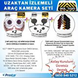 Full AHD Araç Kamera Seti 4 Kameralı 320 GB Harddisk Dahil Kayıtlı 7 inç Hdmi Ekranlı 