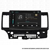 Araç Multimedya Mitsubishi Lancer Android 12 Carplay 4Gb Ram + 64Gb Hdd Navigasyon Ekran MYW