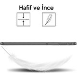 Northcity Huawei Mediapad T5 10.1" Şeffaf TPU Soft Silikon Kılıf - Çizik ve Darbe Koruması (5775)