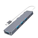 Northcity 5’li Type-C USB Hub 4 USB Portlu Çoklayıcı – 5 Gbps Süper Hızlı Aktarım