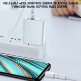 Northcity 4A Hızlı Micro USB Şarj Kablosu – 20W VOOC Destekli 1 Metre Beyaz