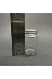 10 ADET 20 CC METAL KAPAKLI CAM KAVANOZ - 20 ML METAL KAPAKLI CAM KAVANOZ - MİNİK KAVANOZ 30x50 MM