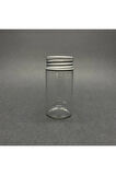 10 ADET 30 CC METAL KAPAKLI CAM KAVANOZ - 30 ML METAL KAPAKLI CAM KAVANOZ - MİNİK KAVANOZ 30x60 MM