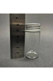 10 ADET 30 CC METAL KAPAKLI CAM KAVANOZ - 30 ML METAL KAPAKLI CAM KAVANOZ - MİNİK KAVANOZ 30x60 MM