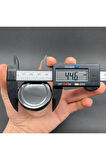 10 ADET 40 CC CAM KAVANOZ - METAL KAPAKLI - 40 ML CAM KAVANOZ
