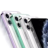 Northcity iPhone 12 Pro 6.1 Metal Görünümlü Darbeye Dayanıklı Silikon Kılıf - Şok Absorbe