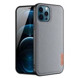 Northcity iPhone 12 Pro Max Kılıf Premium Dokuma Silikon Siyah - Darbeye Dayanıklı 5 Katmanlı Koruma