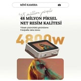 Northcity Ally PixMini Retro Video Dijital Kamera - 1080P HD Y6000 Mini Kamera