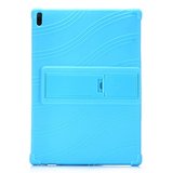 Northcity Lenovo Tab E10 TB-X104F 10.1 İnç Tablet Standlı Silikon Kılıf - Çizik ve Darbe Koruması