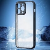 Northcity iPhone 12er Dux Dyucis Aimo Series Premium Buzlu Sert Baskın Kasa–Darpe Önleyici Silikon TPU Kılıf