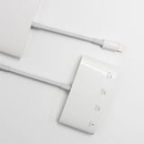 Northcity 4'ü 1 Arada Lightning USB Kamera Adaptörü iPhone - 3 Port + SD Kart Okuyucu