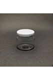10 Adet 40 Cc Oval Cam Kavanoz - Metal Kapaklı - 40 ml Elips Kavanoz