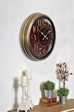 40 Cm Eskitme Metal Rome De La Paris Duvar Saati