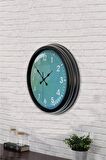 40 Cm Siyah Metal Modern Tasarım Duvar Saati
