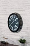 40 Cm Siyah Metal Antique Duvar Saati