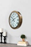 Hediyelik 36 Cm Eskitme Metal France Duvar Saati