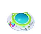 Neavita Ortodontik Silikon Emzik Desenli (BPA%0) 3 Ay+ / Mavi