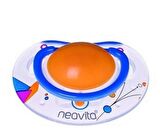 Neavita Ortodontik Silikon Emzik Desenli (BPA%0) 3 Ay+ / Turuncu