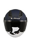 AIRFLOW MAT MAVI YARIM KASK
