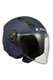 AIRFLOW MAT MAVI YARIM KASK