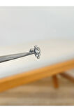 316 L Cerrahi Çelik Zirkon Taşlı Conch Kıkırdak Helix Dudak Tragus Piercingi