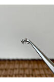 316 L Cerrahi Çelik Fiyonk Modeli Dudak Helix Tragus Kıkırdak Conch Piercing