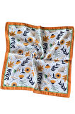2 Li %100 Pamuklu Bandana Seti Özel Desen Bandana Fular Çanta Aksesuarı Bandana 45x50 Cm