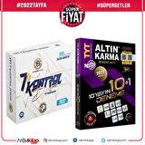 Altın Karma TYT 10 Deneme ve Bilgi Sarmal 7 Kontrol Deneme Seti 2 Kitap
