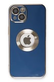 Apple iPhone 14 Plus Kılıf Store Silikon - Mavi