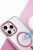 Apple iPhone 16 Pro Max Glossy Magsafe Kapak - Pembe