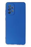 Samsung Galaxy A72 Kılıf First Silikon - Mavi