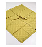 AKER MONOGRAM EŞARP YEŞİL