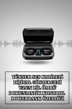 Kablosuz Bluetooth Kulaklık ve Kordon Hediyeli Akıllı Saat Nabız Ölçer Uzun Pil Ömrü