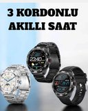 Akıllı Saat Arama Cevaplayan Titreşim Özelliğiyle Bildirim Görebilen
