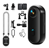 1080P Mini Vücut Aksiyon Kamerası Wifi Kask-Motosiklet-Gidon-Araç Uyumludur 