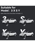 Tesla Model S Kapı Altı Hayalet Logo