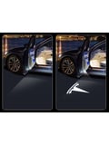 Tesla Model S Kapı Altı Hayalet Logo