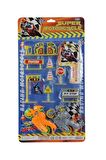 Kartela Motorlu Yarış Seti