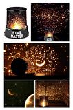 Star Master Gece Lambası Renkli Yıldızlı Gökyüzü Projeksiyon Yansıtmalı Çocuk Bebek Odası Lamba