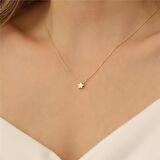 925 Ayar Gümüş Yıldız Kolye