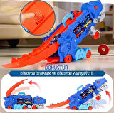Sunman 3in1 Maxx Wheels Dönüşebilen Dinozor Yarış Kamyonu Oyun Seti