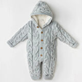 Akm Life Ac24336 Knitwear Triko Bebe Kozmonot Grey Melange