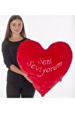 Sevgiliye Kalp Yastık 70 cm