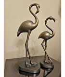 2'li Antrasit Flamingo Biblo