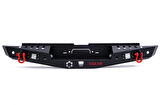 Mitsubishi L200 Dakar Çelik Arka Tampon Ledli Sensörlü-Sensörsüz 2006-2010 Arası