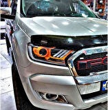 Ford Ranger Far Mustang Görünümlü Ledli Sağ Sol Set 2016-2021 Turuncu iç