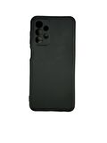 Galaxy A23 ile Uyumlu Cappy Silikon Kılıf Siyah