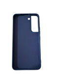Galaxy S22 Plus ile Uyumlu Cappy Silikon Kılıf Lacivert