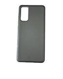 Galaxy S20 FE ile Uyumlu Cappy Silikon Kılıf Siyah