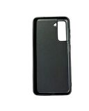 Galaxy S21 ile Uyumlu Cappy Silikon Kılıf Siyah